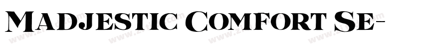 Madjestic Comfort Se字体转换